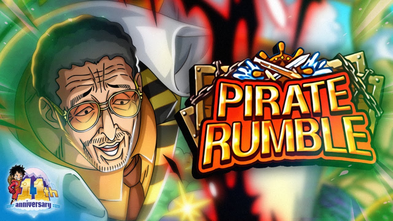 KIZARU PIRATE RUMBL SHOWCASE! 11-я годовщина OPTC! (Круиз за сокровищами ONE PIECE)