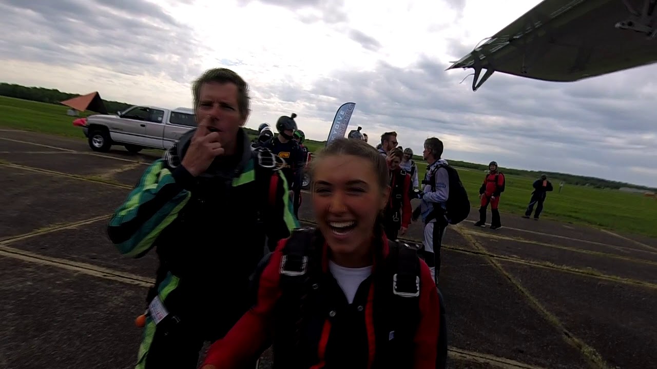 Skydive Tennessee with Abigail Nolley from Portland, TN