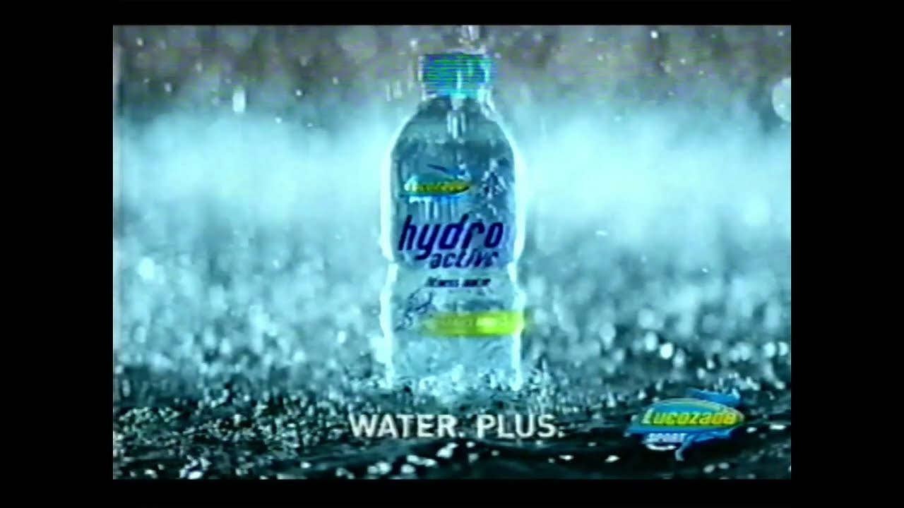 Lucozade Sport hydro active UK TV advert 2004 - 'Water. Plus.'