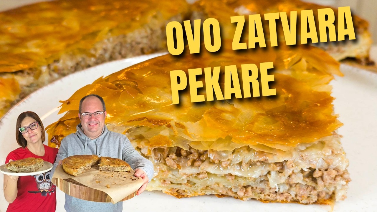 Burek  Koji Mijenja Pravila! 🥧Okus bolji od 99% Pekara (Super Sočan)