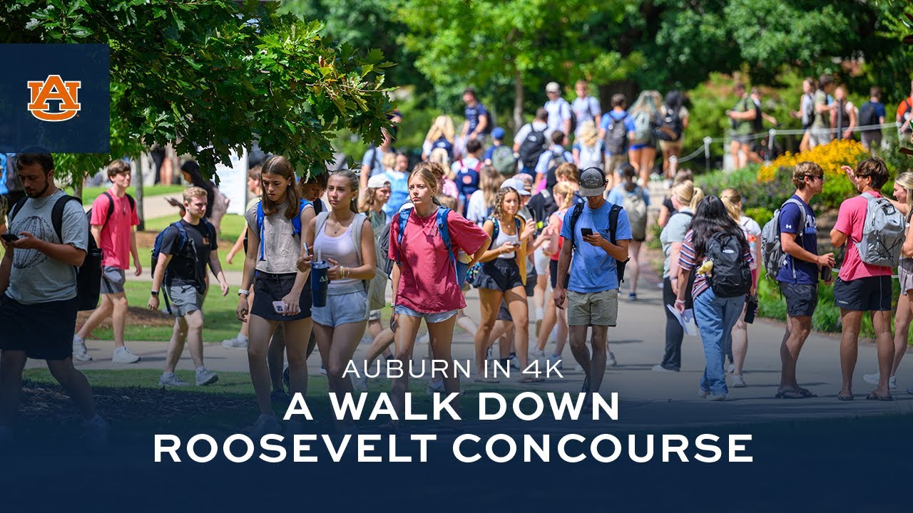 Auburn in 4K: Roosevelt Concourse