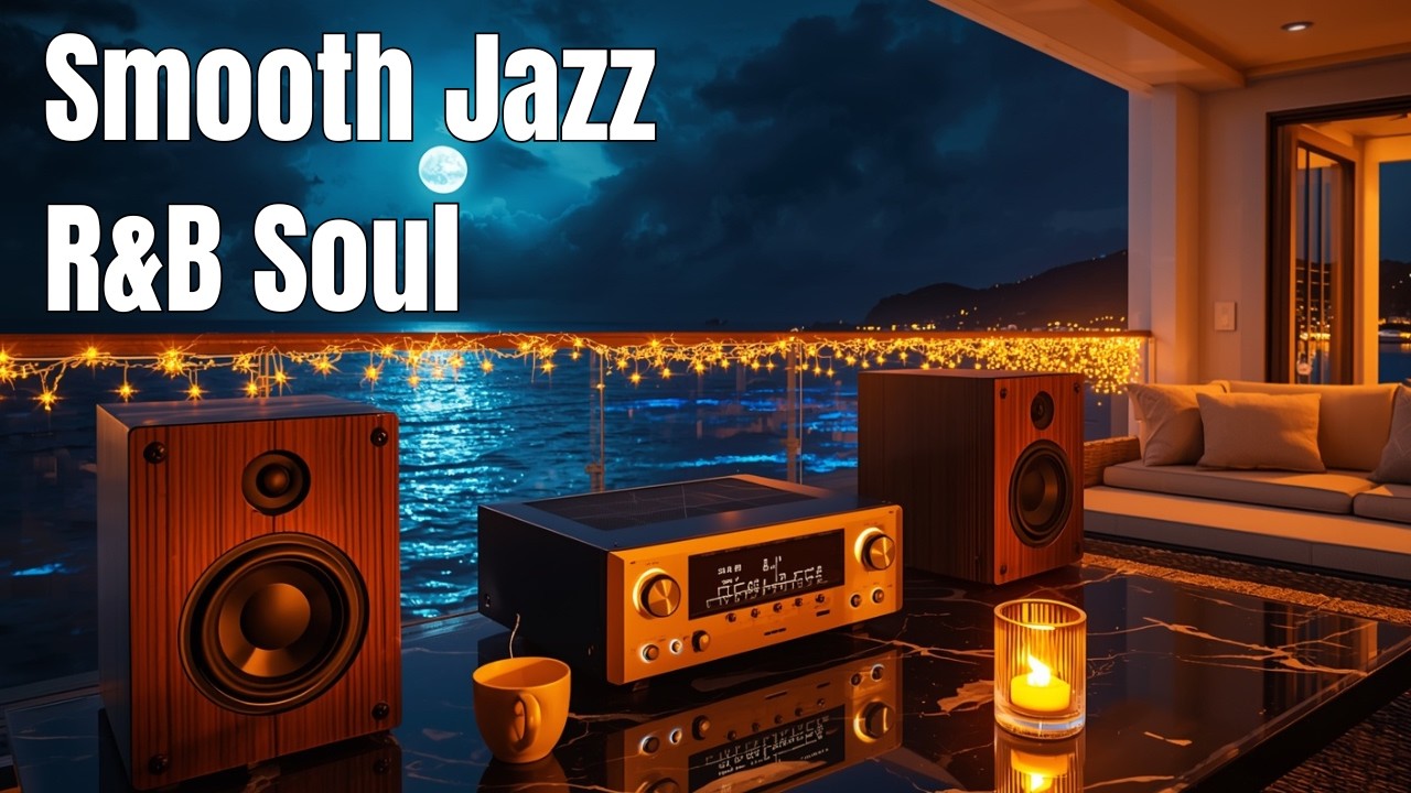 Smooth Jazz x Soul R&B 90s 🎷 Midnight Jazz for Relaxing, Focus & Peace