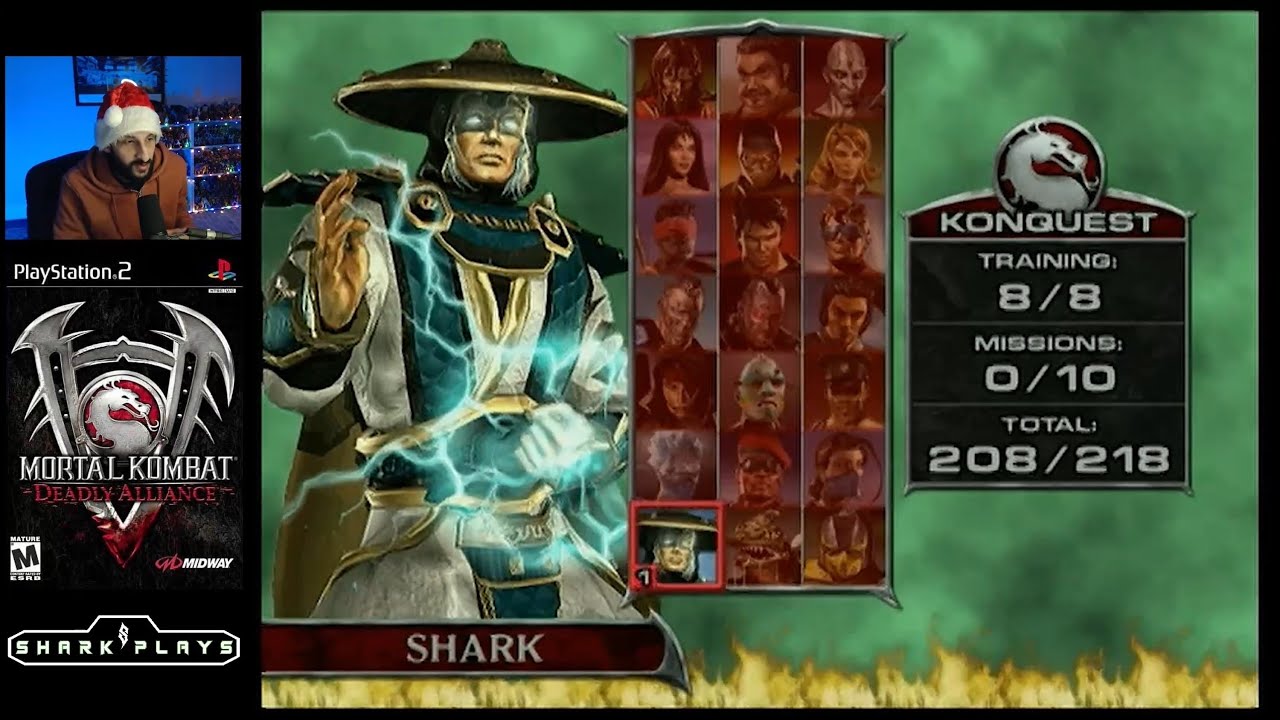Mortal Kombat: Deadly Alliance - Konquest Mode PART 22 (Raiden) Final Full Playthrough - SHARKPLAYS