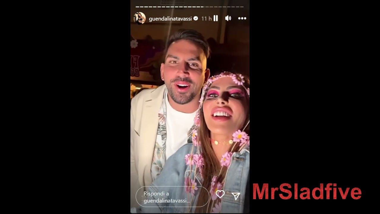 Grande Fratello VIP  La festa Flower degli Incorvassi Edoardo Tavassi e Micol con Guenda , Milena e