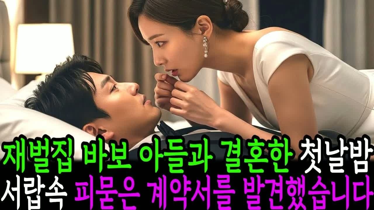 빛 같았던 재벌 집 바보와 결혼한 첫날 밤, 집심 서랍 속 밀문 계약서를 보고 가족 모두 숨죽인 놀라운 반전