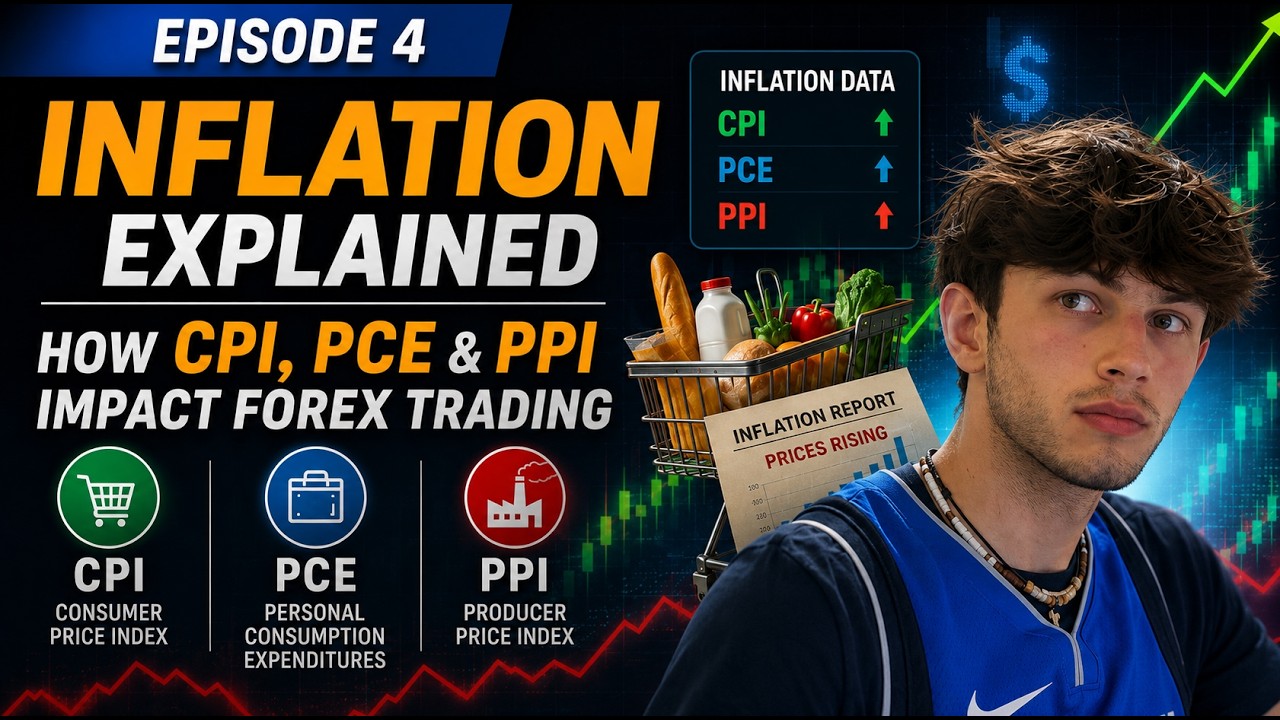 EPISODE 4: How To Use PPI, CPI & PCE To Trade FX (Fundamental Bootcamp)