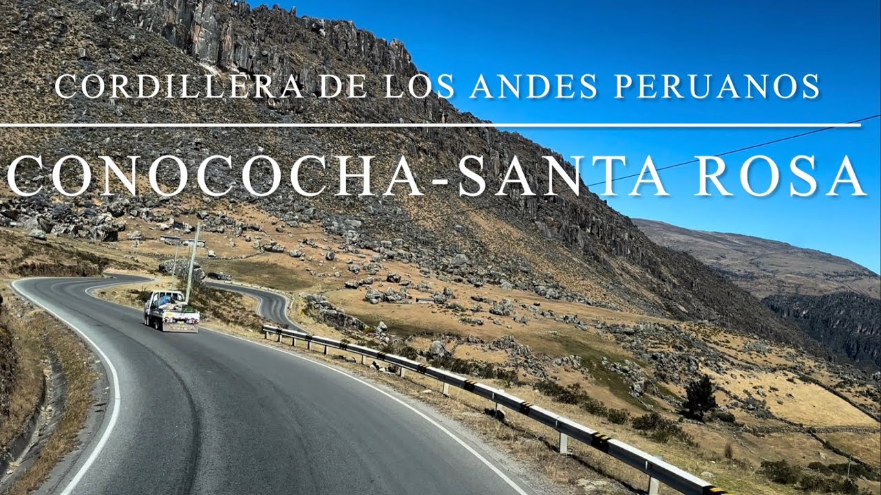 Mucho cuidado con las curvas cerradas en la bajada hacia Paramonga, Ancash, Perú 🇵🇪 4K