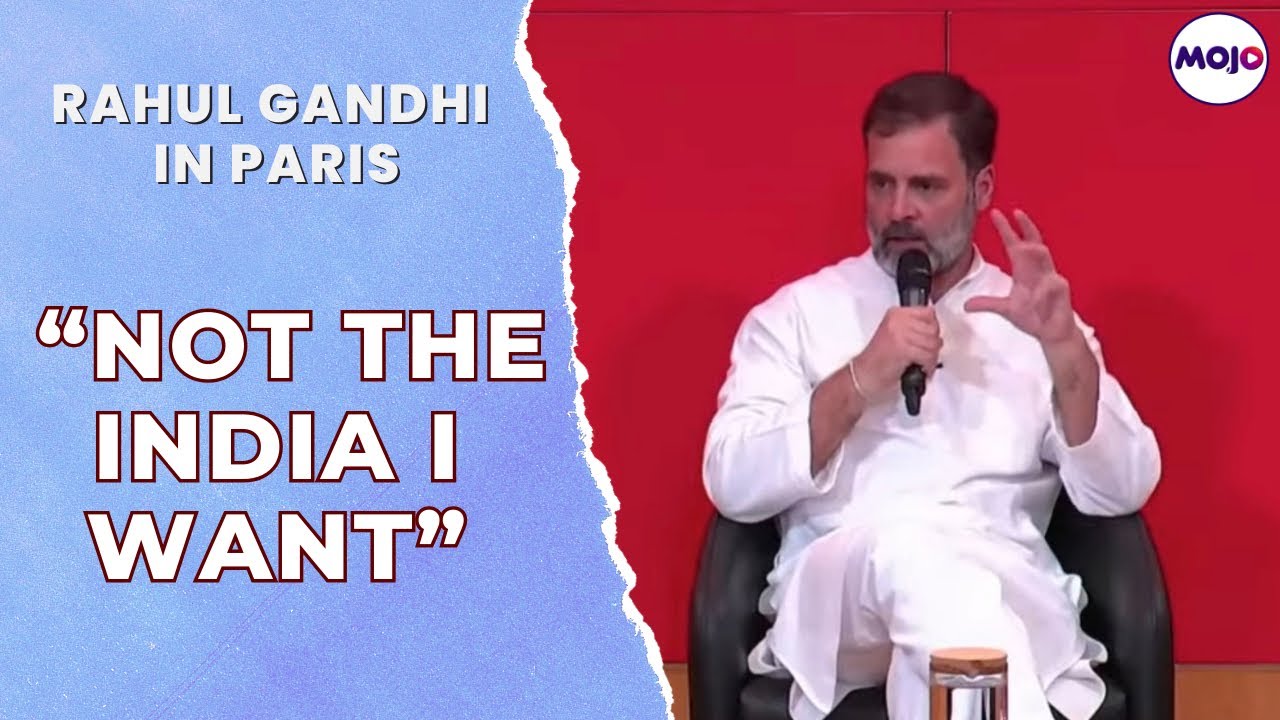 &ldquo;BJP & RSS Want To Stop The Participation Of Lower Caste & Minorities,&rdquo; Says Rahul Gandhi In Paris