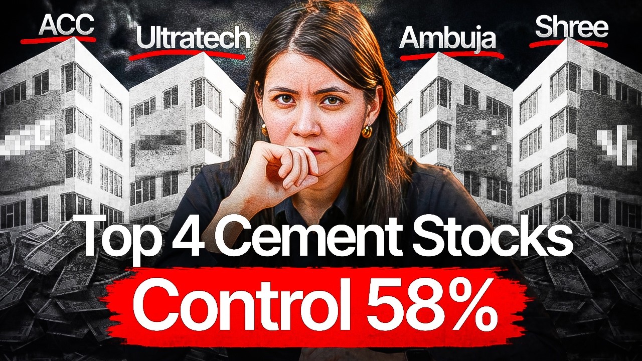 Ultratech vs Ambuja vs Shree vs ACC - What's up with Cement Stocks?