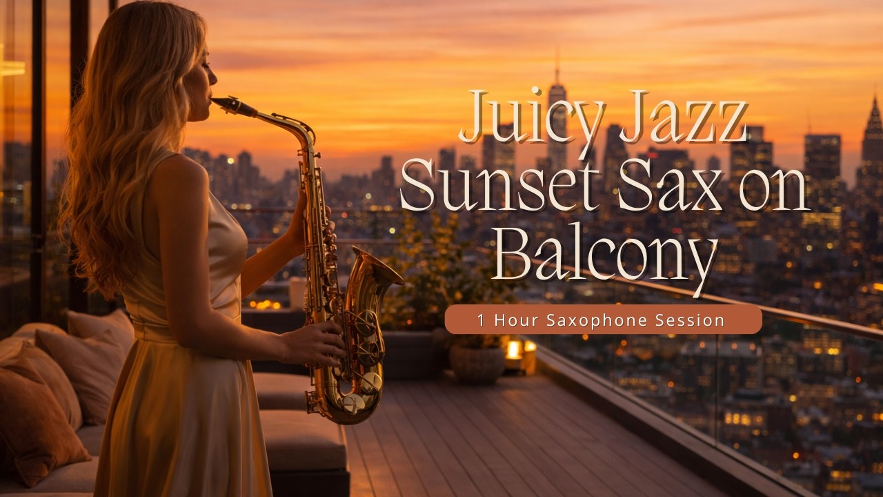 Relaxing Smooth Jazz 🎷 1 Hour Saxophone Music for Study & Work | Juicy Jazz