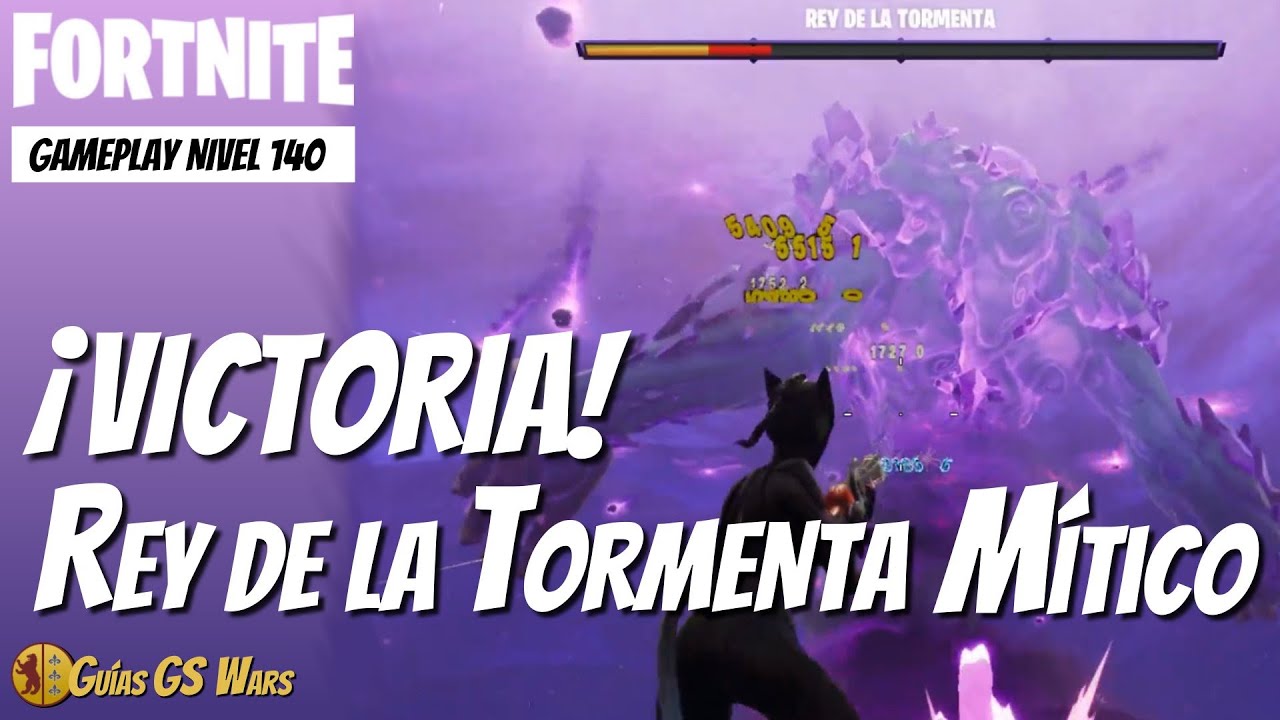 VICTORIA REY DE LA TORMENTA MÍTICO | FORTNITE Gameplay 140