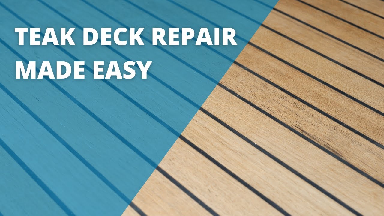 How to Replace and Repair Teak Caulking with Sikaflex | Step-by-Step Guide