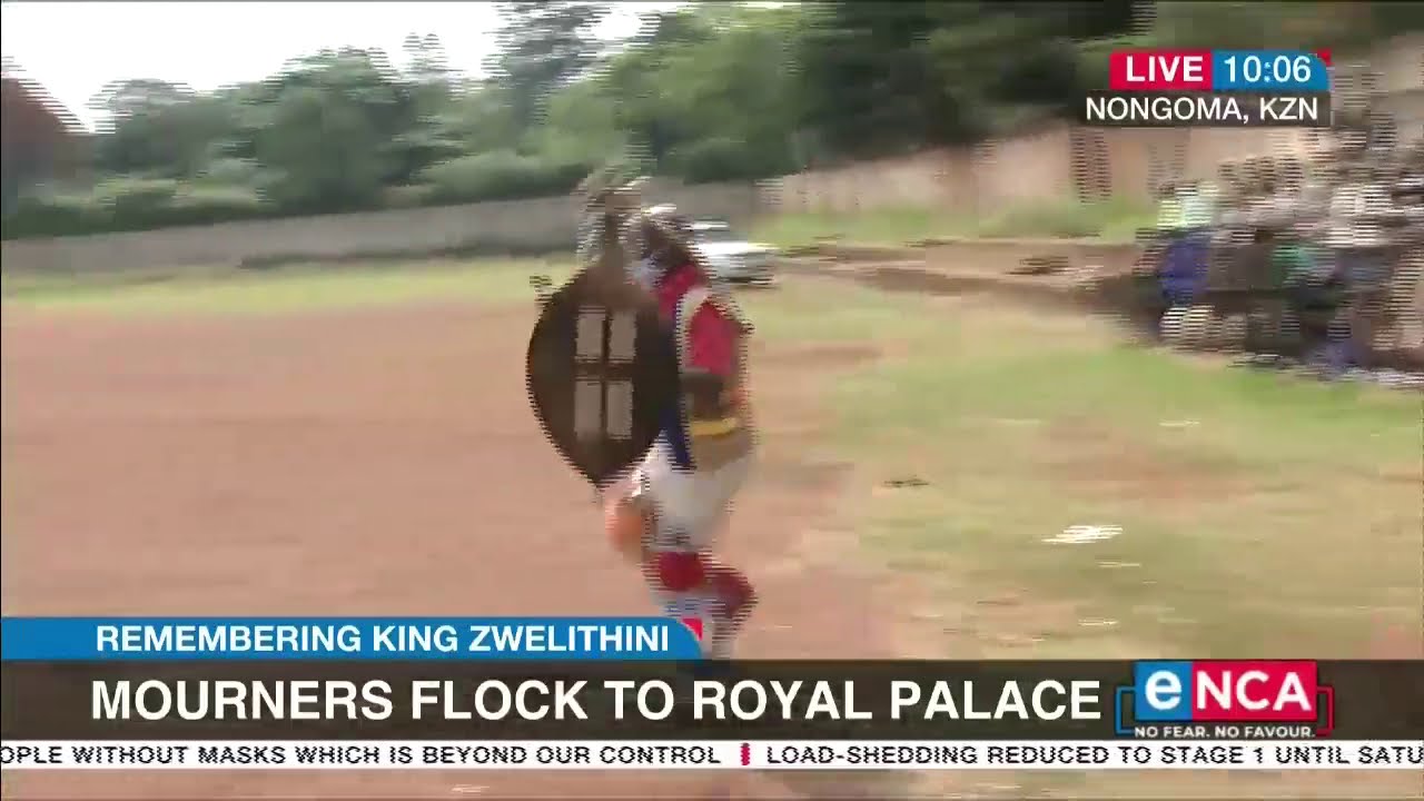 Remembering King Zwelithini | Mourners flock to the Royal Palace