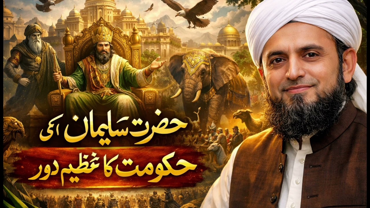 Hazrat Sulaiman A.S | ki Azeem dore Huqumat | Full bayan tafseel by Tariq Masood