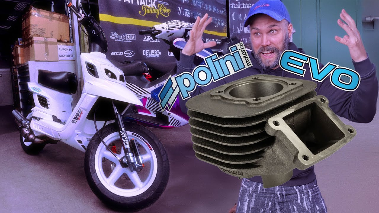 Polini Evolution 70cc Grauguss für die Booster!