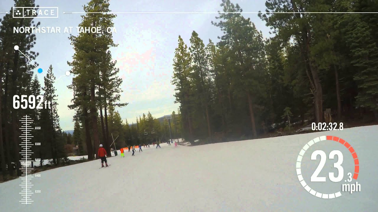 Trace: Skiing - Paul MacDougall at Northstar at Tahoe