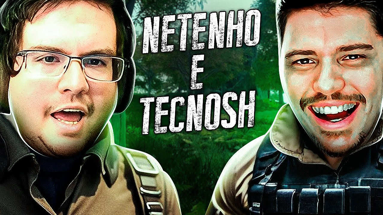 NETENHO E TECNOSH JOGANDO PUBG COMO NOS VELHOS TEMPOS!