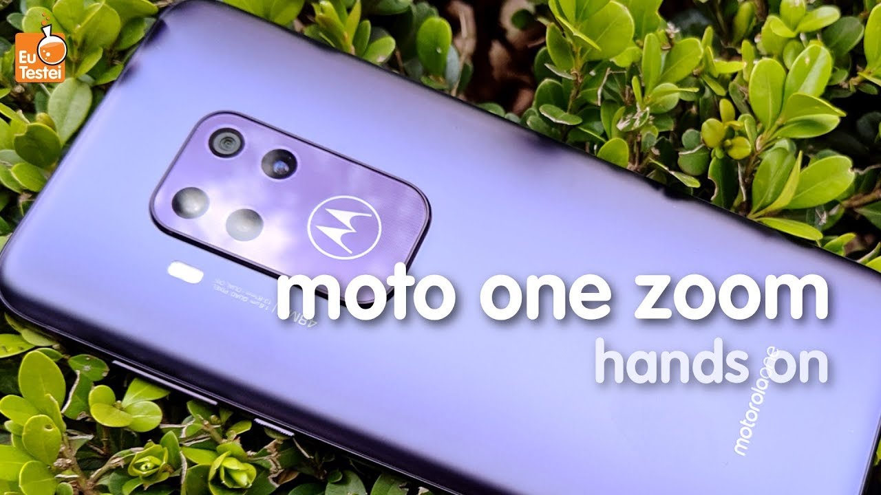 Motorola One Zoom - Hands on de um dos acabamentos mais lindos em um smartphone