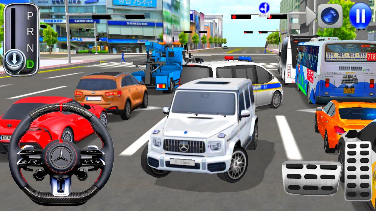 Today I driving Mercedes g63 car - 3d car driving games 2026 - android iOS car gameplays 