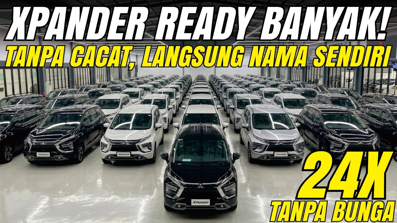 XPANDER ULTIMATE & CROSS NUMPUK SIAP DIPINANG BUAT MUDIK! FREE SERVICE KM 0 & LANGSUNG NAMA SENDIRI