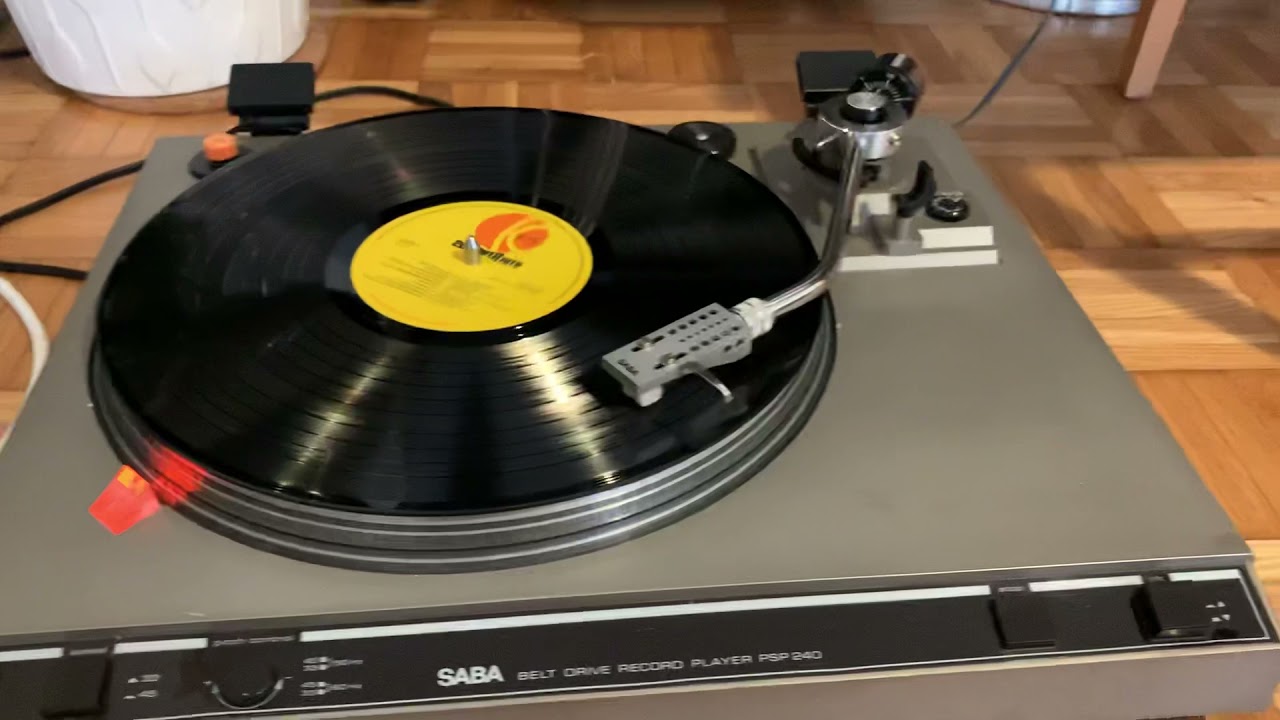 Saba PSP240 Turntable