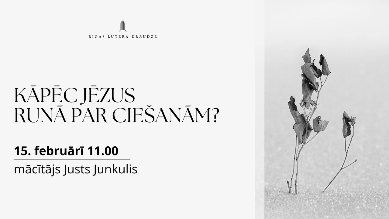 Dievkalpojums 15.02.2026 | Kāpēc Jēzus runā par ciešanām?