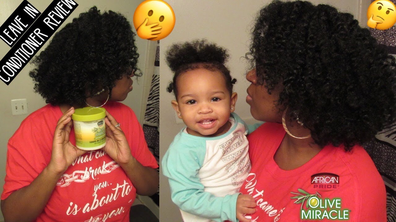 African Pride Olive Oil Leave-In Conditioner || Review+Demo || RockYourGlory