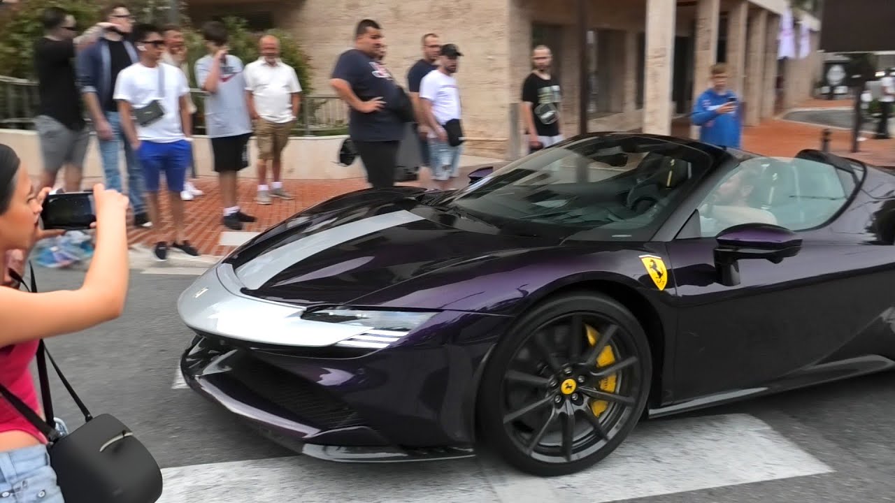 MONACO BEST SUPERCARS SUMMER SEASON 2023