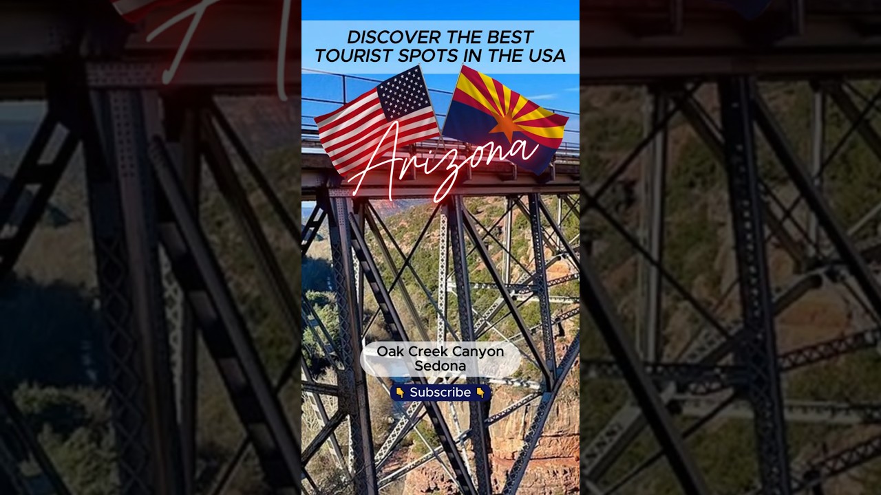 The best tourist attractions in the USA – Arizona – Oak Creek Canyon - Sedona
