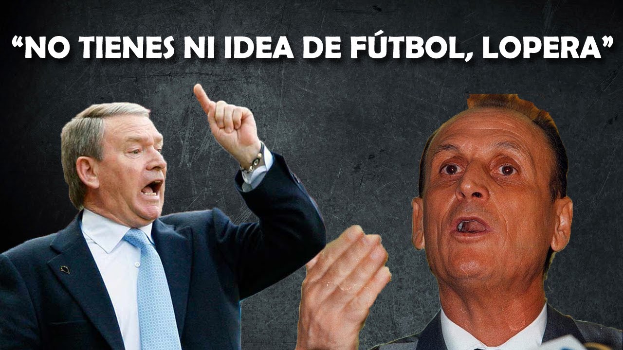 Javier Clemente: "A Lopera le engañaron comprando jugadores para el Betis"