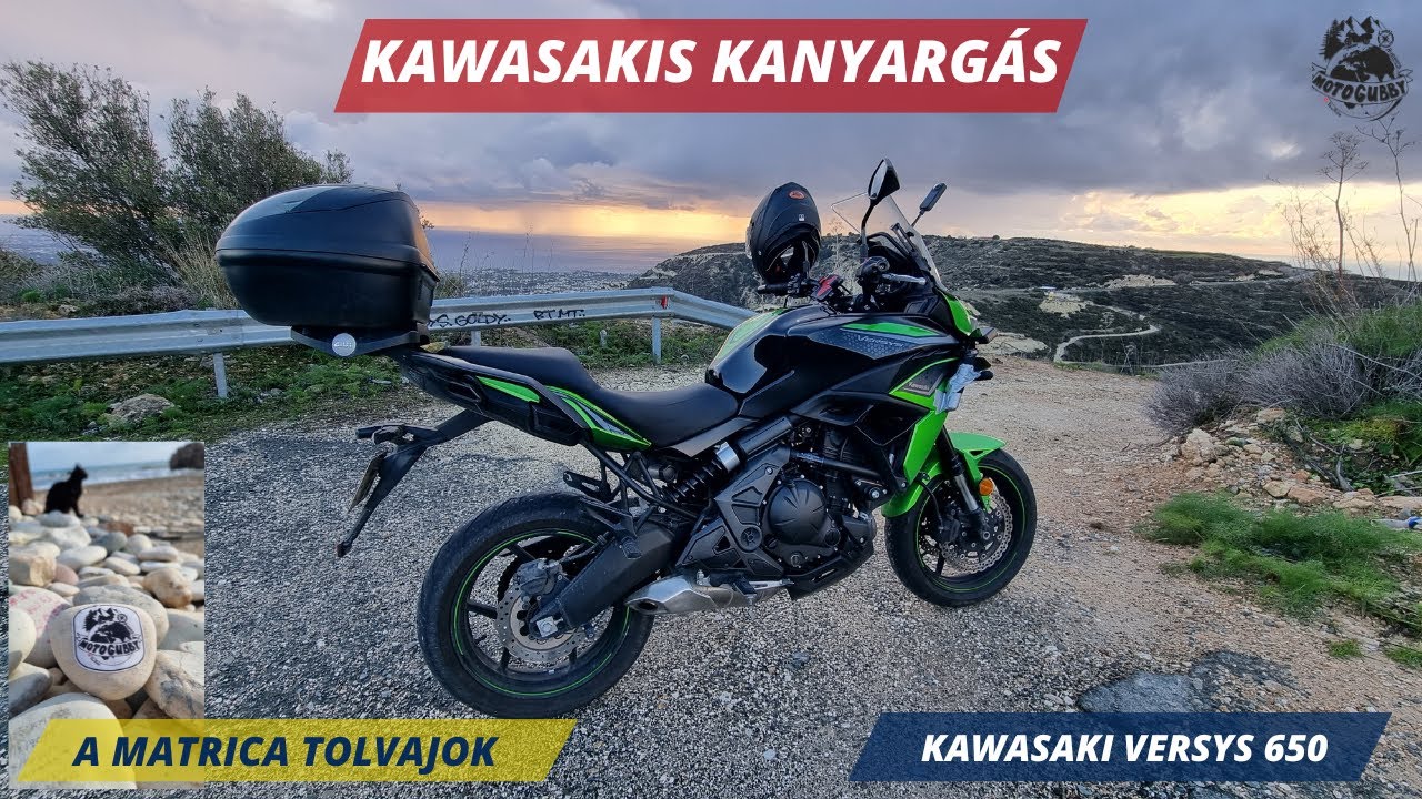 Kawasakis kanyargás Cipruson, a matrica tolvajok
