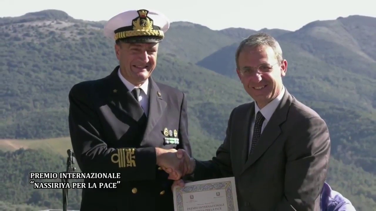 Ammiraglio di Squadra Dario Giacomin - Premio internazionale Nassiriya per pace 2018