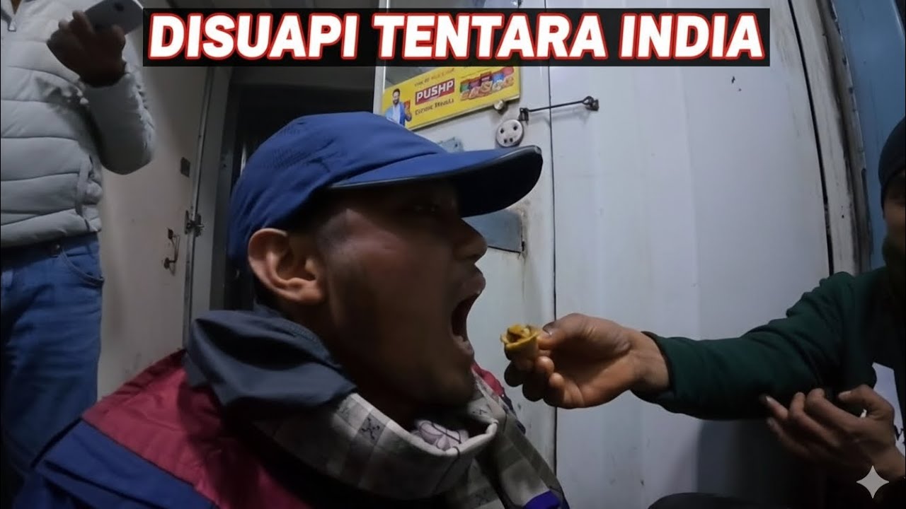 27 Jam Srinagar ke Delhi | Duduk di Lantai Kereta & Disuapi Tentara India 🇮🇳