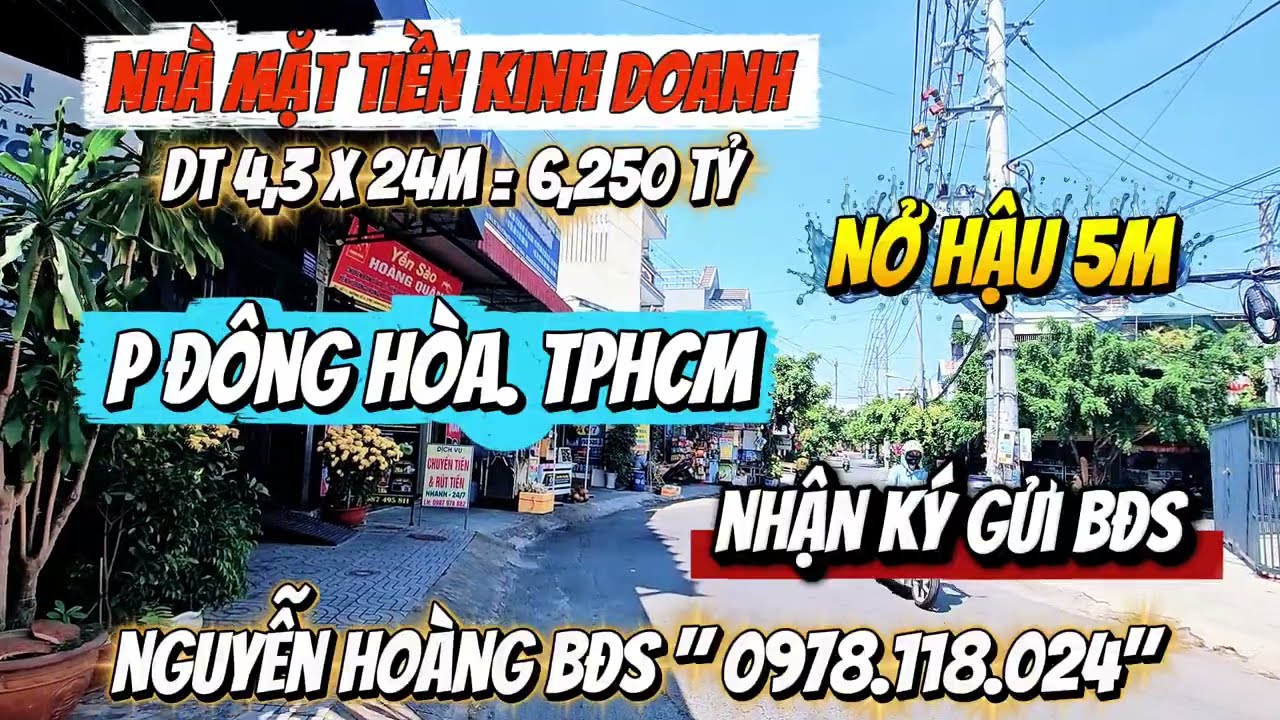 BÁN GẤP ‼️ NHÀ PHỐ MẶT TIỀN 6,250TỶ🌹 TPHCM