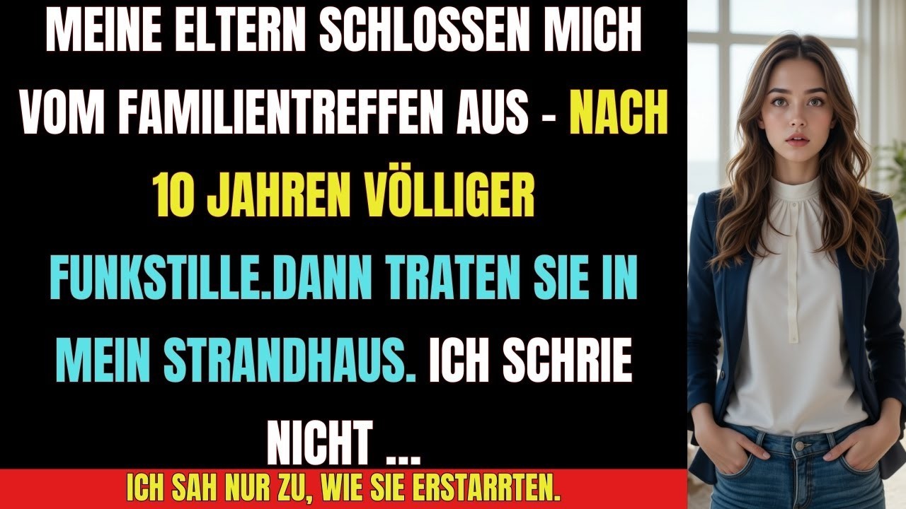 🔥 „10 Jahre Schweigen – und dann standen sie plötzlich in meinem Strandhaus!“