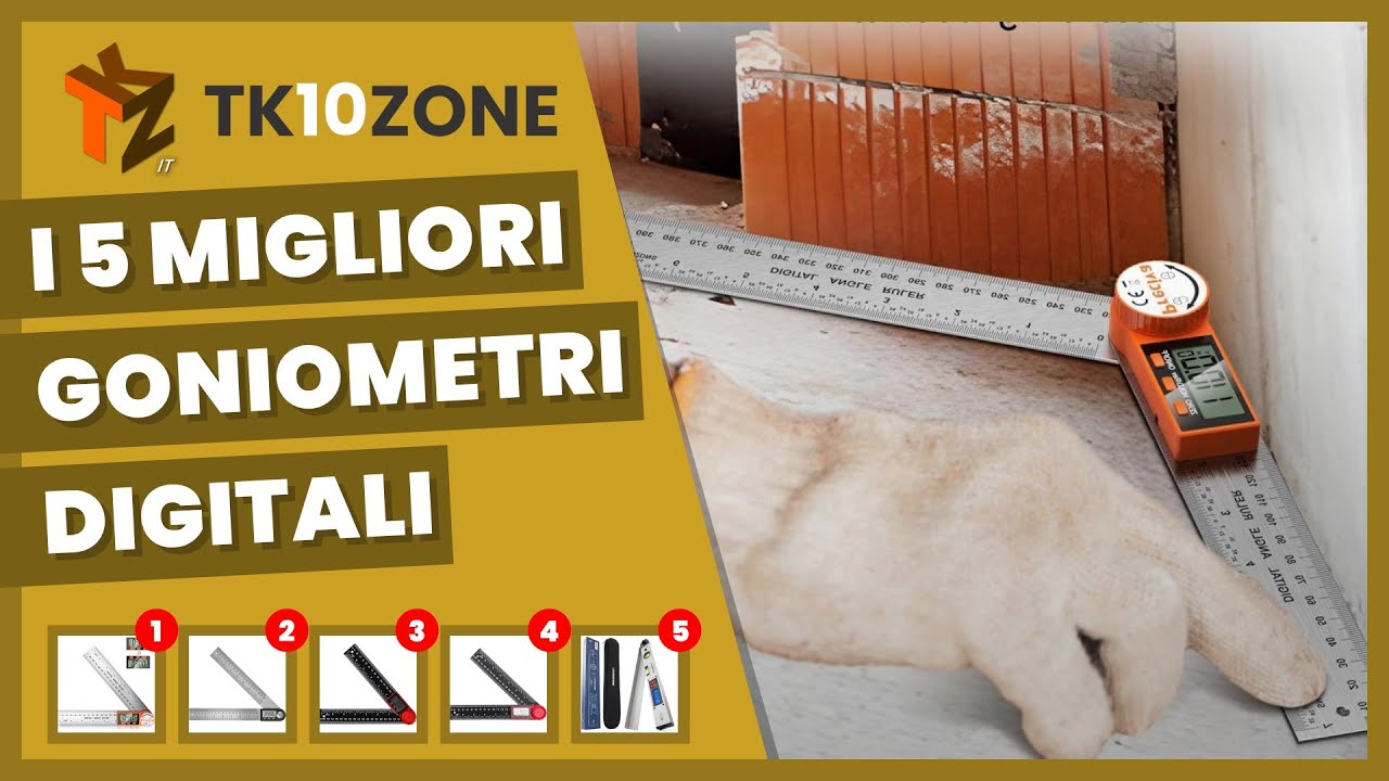 I 5 migliori goniometri digitali