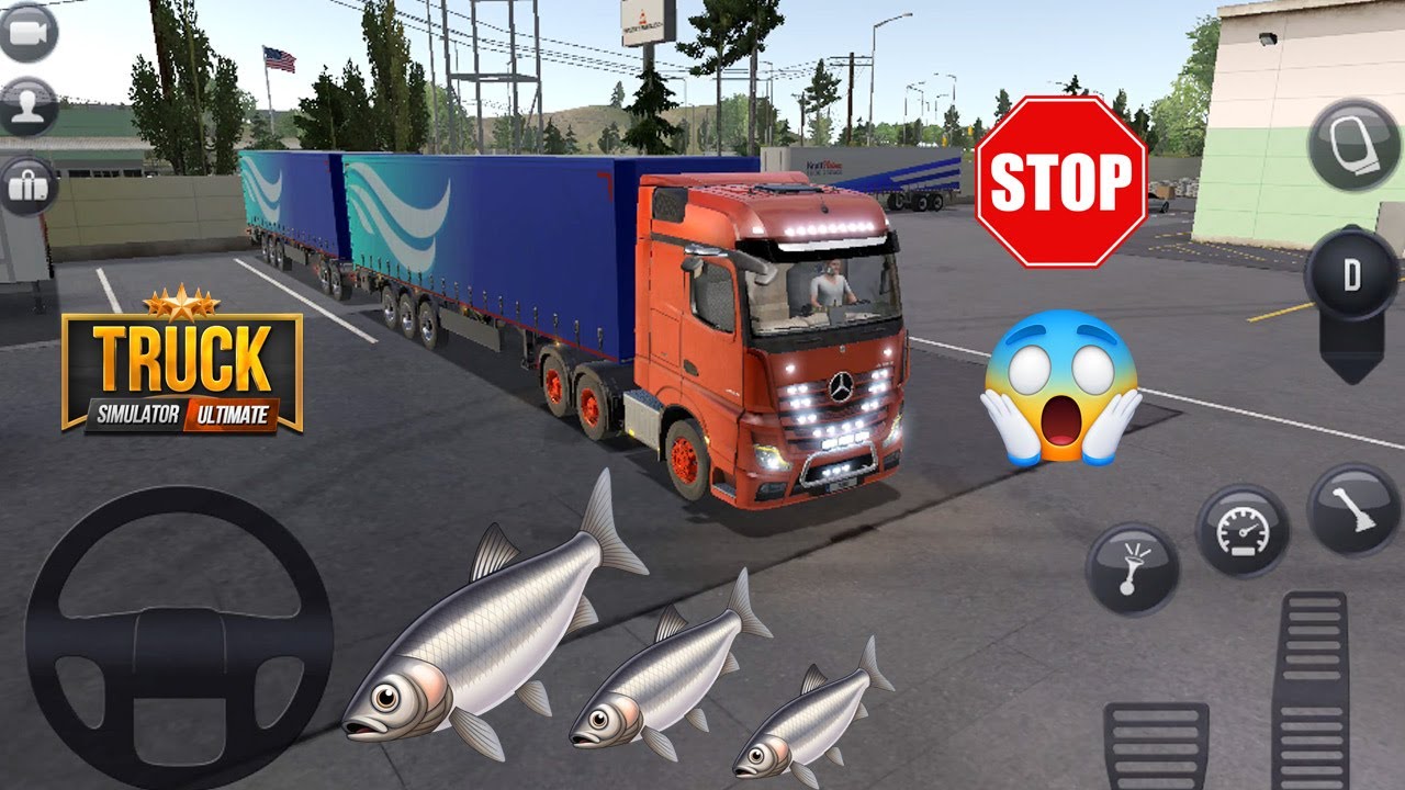 🌊🚛 Delivering a Huge Anchovy Load Across Dangerous Roads! 🐟⚠️🐠⛰️