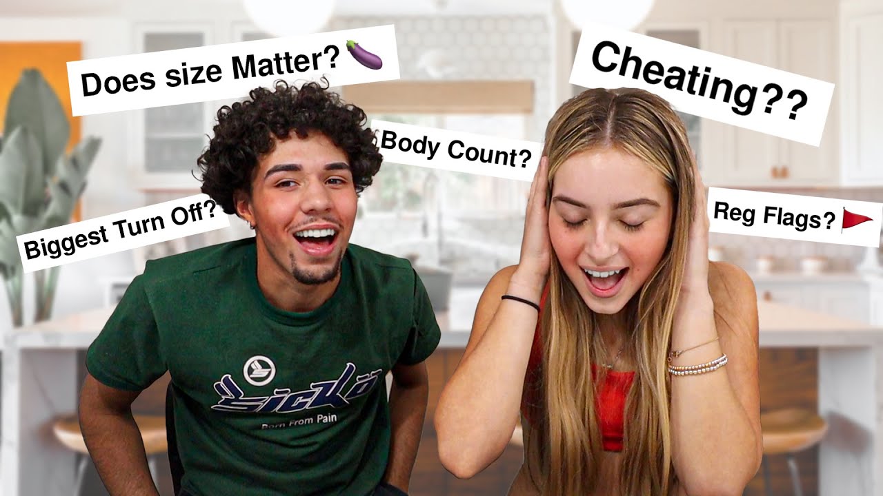 Asking My Girlfriend JUICY Questions Guys Are Too Afraid To Ask!