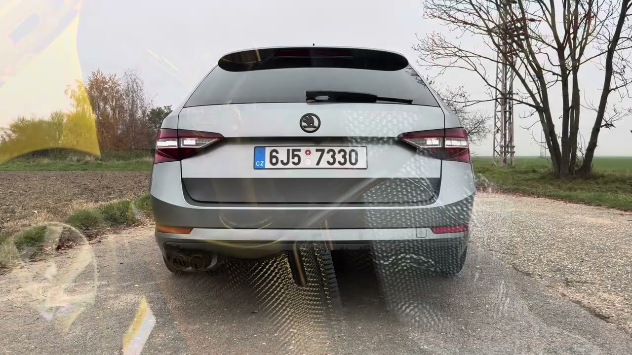 &Scaron;koda Superb 3 2.0 tsi 206kw Catback Exhaust  76mm