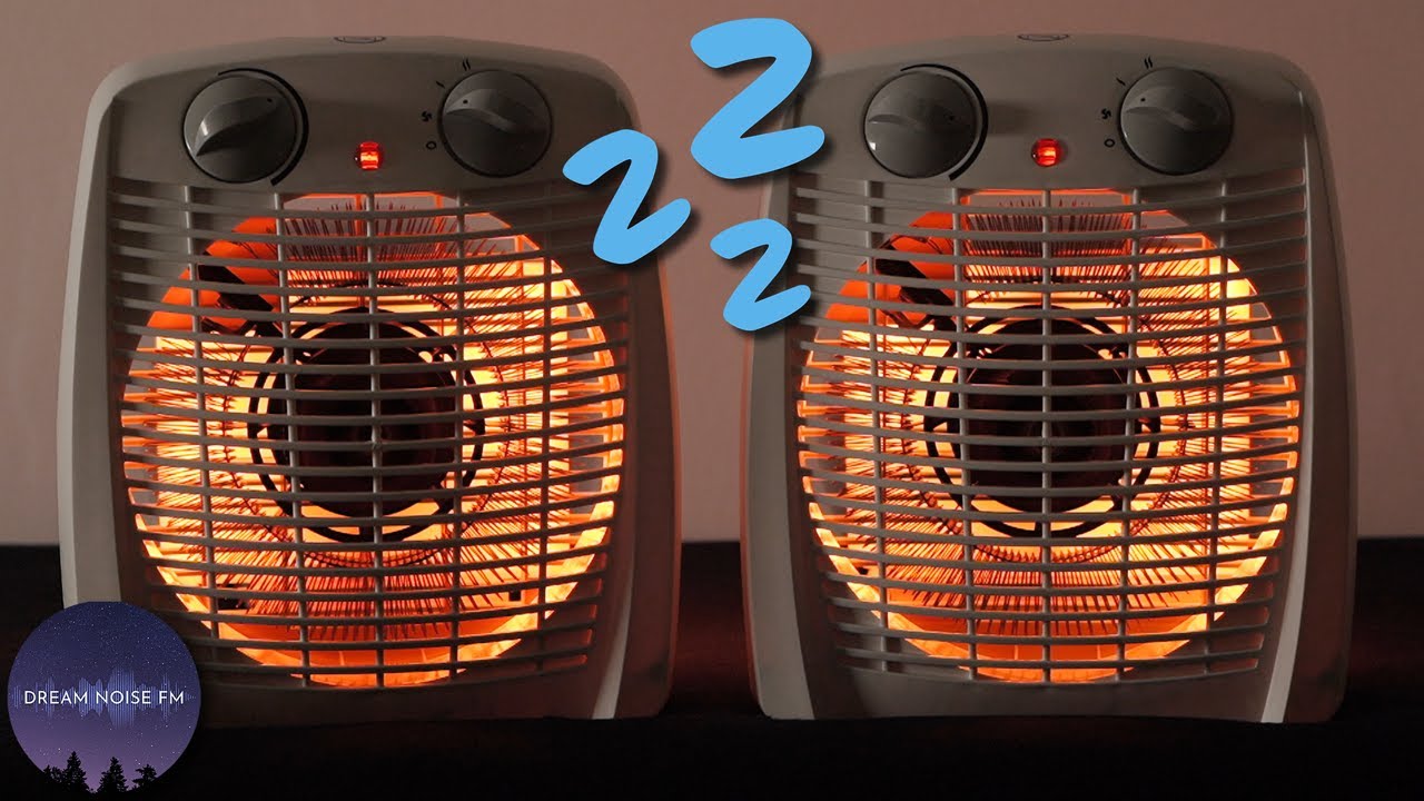 Twin fan heater sound for easy sleep 😴 in binaural stereo 🎧