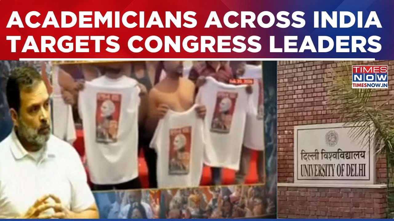 Academicians Slams Congress Over 'Topless Protest'; Says 'AI Summit Was Not For Party's Propaganda'