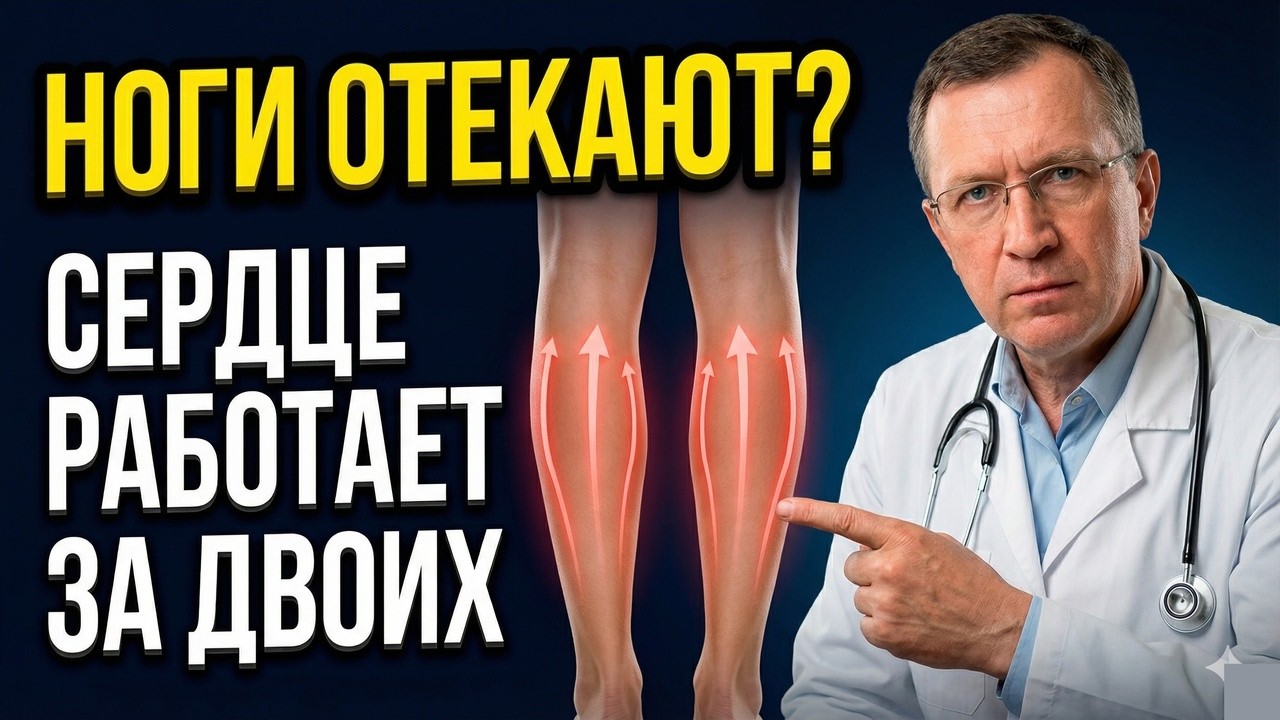 Не мажьте ноги мазями, пока не проверите ЭТО! Как отличить обычный отек от тромбоза