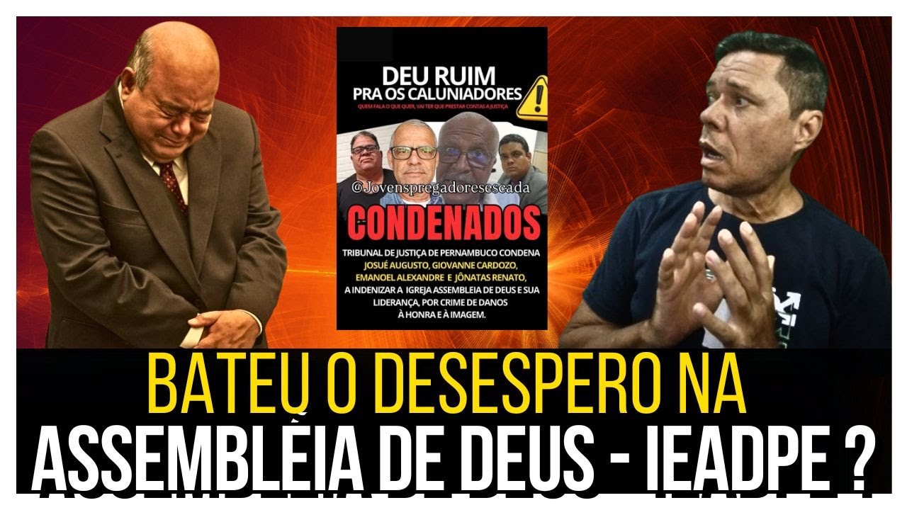 ASSEMBLÉIANOS ALIENADOS DESESPERADOS DIVULGANDO FAKENIWS