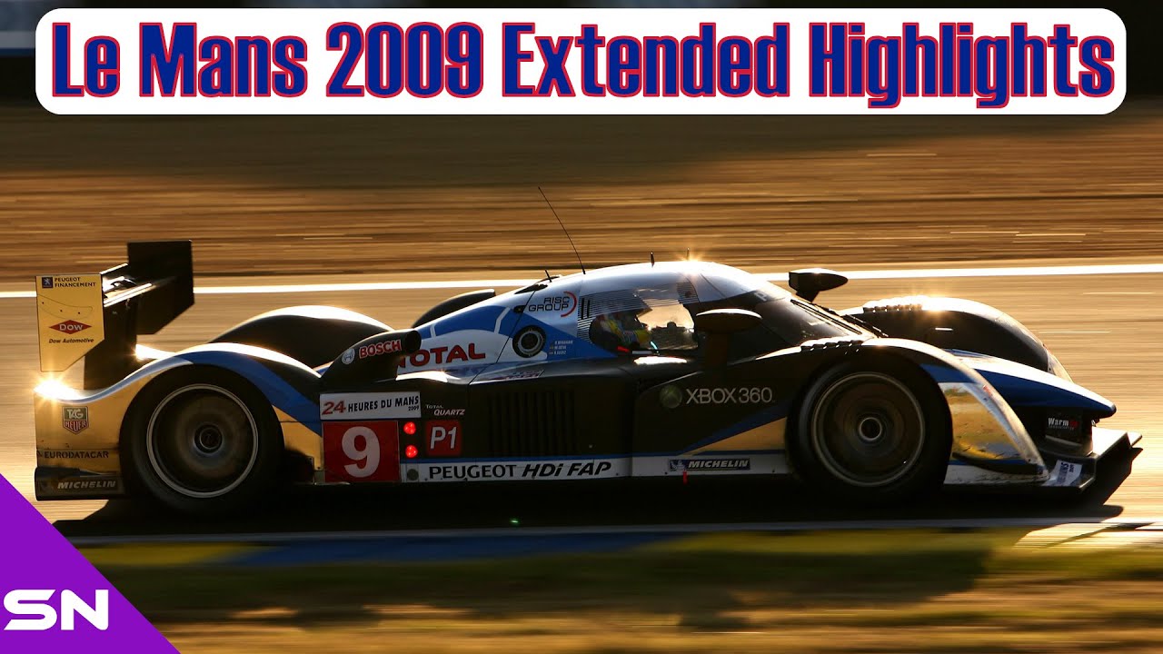 AUDI VS PEUGEOT | 24 Hours Of Le Mans 2009 (Highlights)