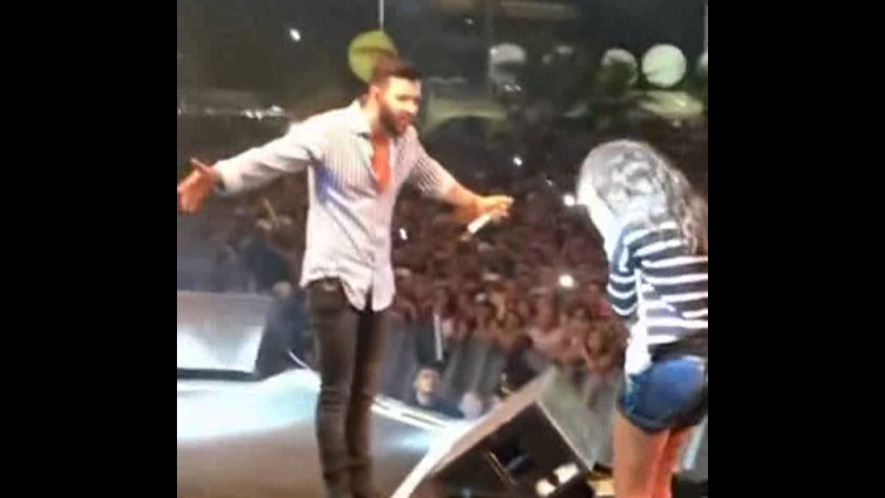 Gusttavo Lima chama fã para o palco