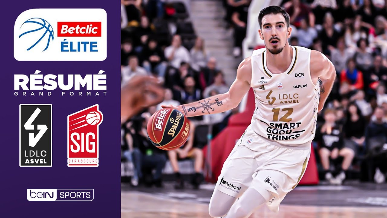 Résumé LNB : L'ASVEL maîtrise Strasbourg dans le money-time
