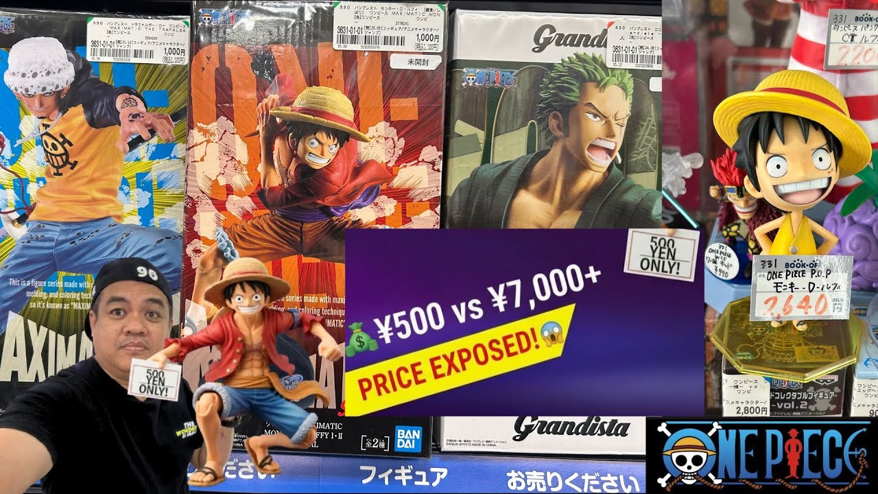 Вот почему фанаты аниме летят в Японию! Цены на фигурки One Piece раскрыты! (Цена в Японии!)