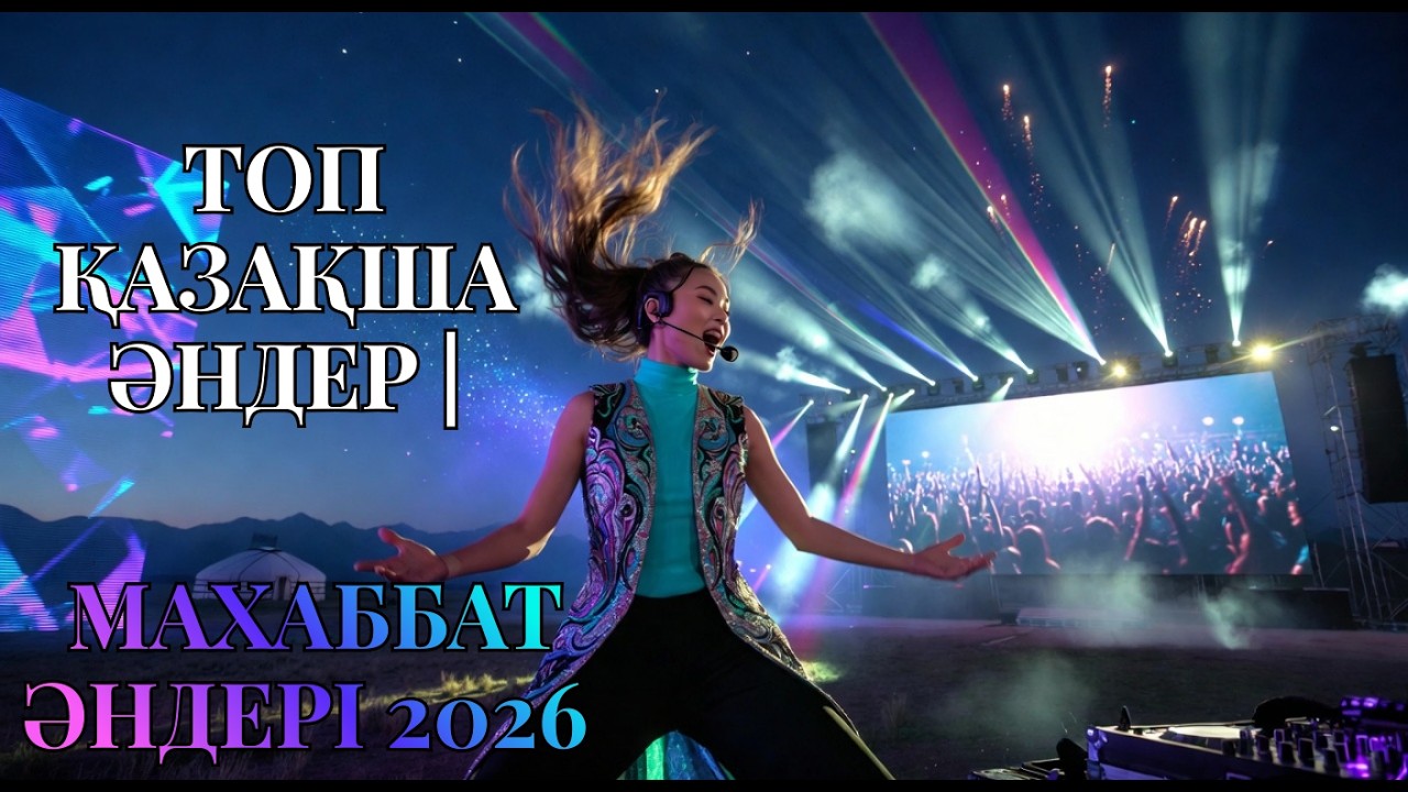 Қазақша әндер 2026 - Үздік қазақша әндер 2026 | Романтикалық әндер 2026 | 1 Hours Nonstop Mix