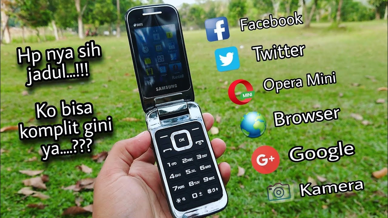 HP Jadul Samsung GT-C3592 Kurang apalagi sih!