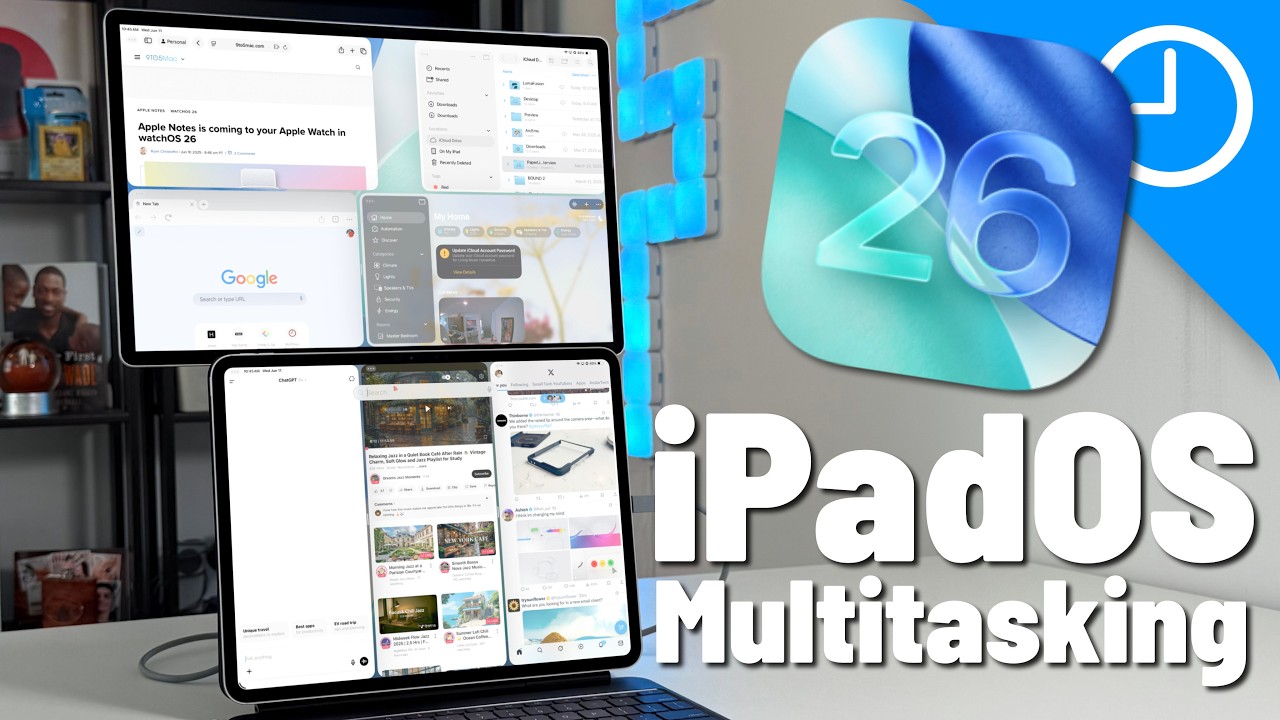 iPadOS 26 Hands-On: 25+ Windowing & Multitasking Features You Need to See